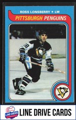 1979-80 Topps #58 Ross Lonsberry Pittsburgh Penguins NM