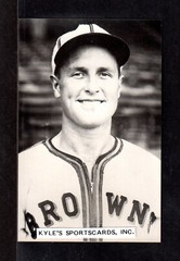 Jack Kramer BROWNS UNSIGNED 3-1/2 x 5-3/8 ORIGINAL B&W REAL PHOTO POSTCARD #2