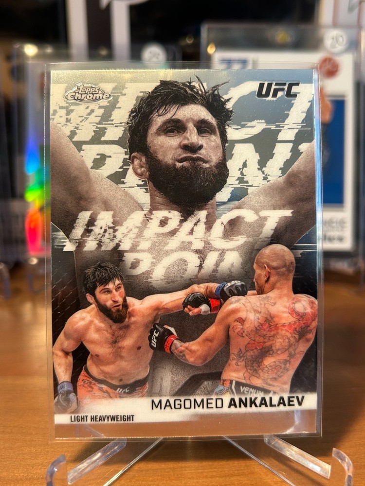 Magomed Ankalaev 2026 Topps Chrome UFC Impact Point #IP-16