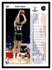 Brad Lohaus #201 1992-93 Upper Deck Milwaukee Bucks