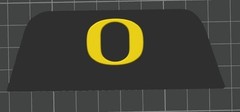 Oregon Ducks Riddell Speed Flex Football Helmet Bumpers CUSTOM 3D Printed
