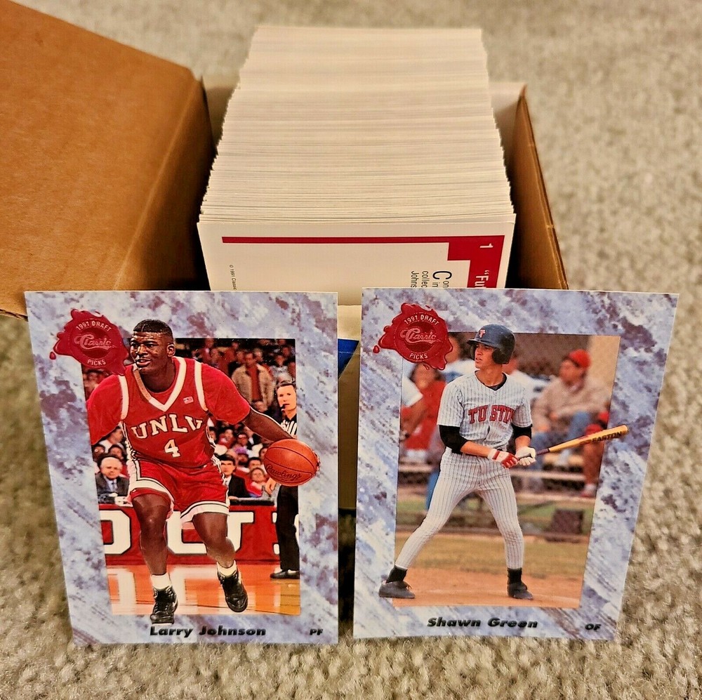 1991 Classic Four Sport Draft Picks Card Singles – Complete Your Set 1-230 + LP