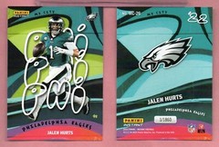 Jalen Hurts 2022 Panini Instant My City Eagles #26 Print Run 1860