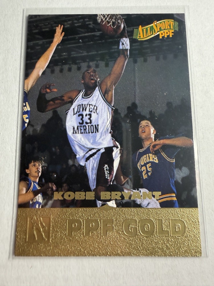 1996 Score Board All Sport PPF – Kobe Bryant #11 Gold (RC) Lower Merion Lakers