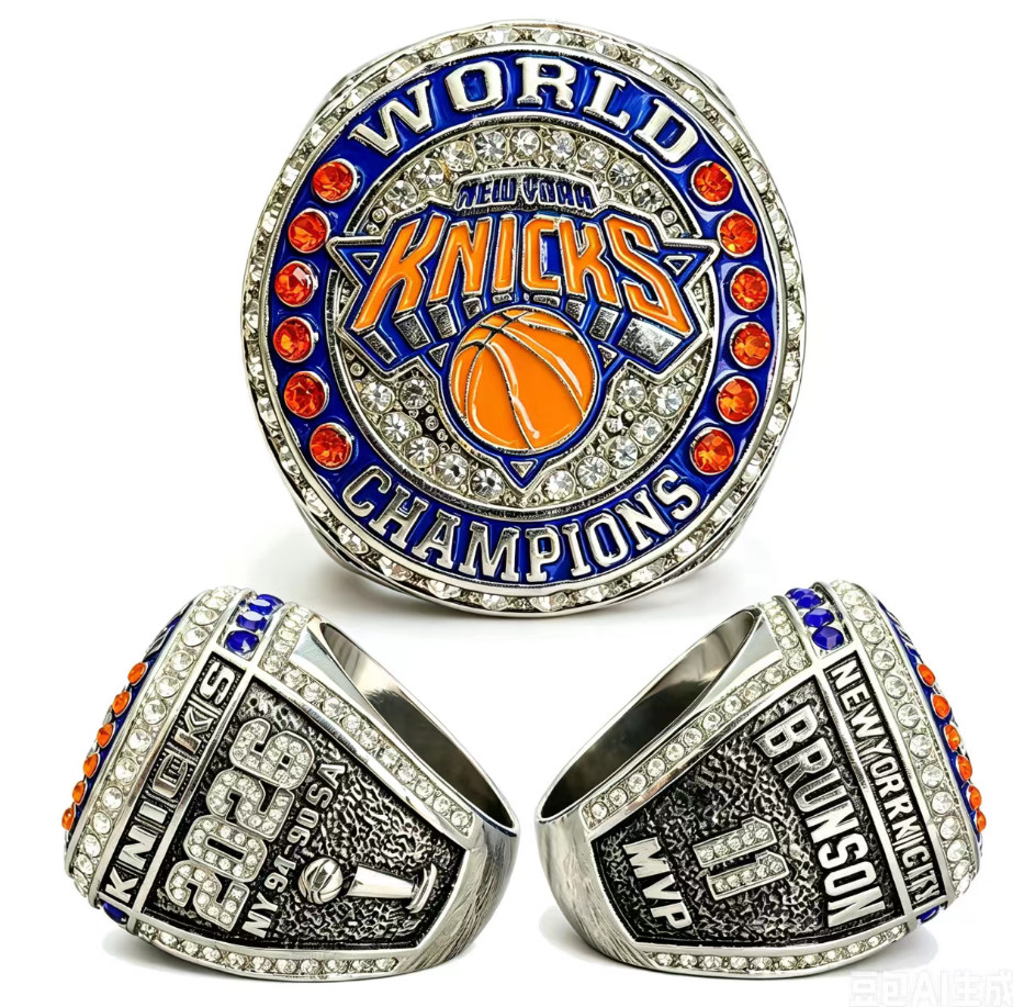 2026 NBA NY New York Knicks Championship Ring11