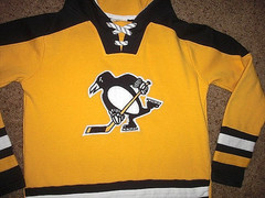 PITTSBURGH PENGUINS hockey jersey style Hoodie Youth Medium/Large