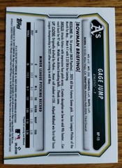 2026 Bowman Gage Jump 1st Sky Blue Border /499 #BP-15