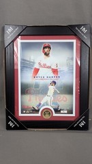 Bryce Harper Highland Mint Framed Coin And Photo Limited Edition #42/5000
