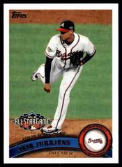 2011 Topps Update Jair Jurrjens #US109 Atlanta Braves