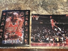 2 NOS Michael Jordan posters! 1 of each. Chicago Bulls Champions NIKE