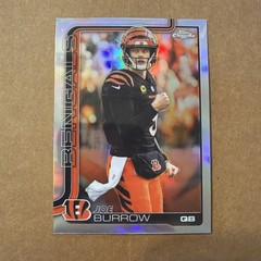 2025 Topps Chrome – Joe Burrow #61 Refractor
