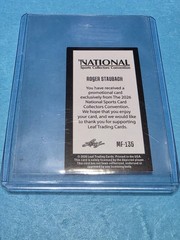 2026 Leaf NSCC National Exclusive Roger Staubach Mini Gold Refractor #1/1