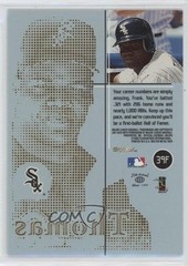 1999 Skybox Molten Metal Heavy Metal Fusion Frank Thomas #39F HOF 7xr