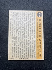 1960 TOPPS # 456 BOSTON RED SOX COACHES EX C 6330
