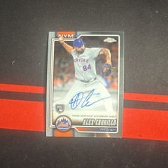 2026 Topps Chrome Alex Carillo Autograph Rookie