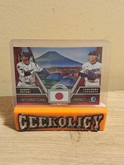 2024 Bowman Chrome International Impact Japan Shohei Ohtani Yoshinobu Yamamoto