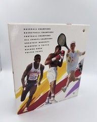 1994 Sports Heroes Feats & Facts NFL FOOTBALL Collection 173 Pages with BINDER