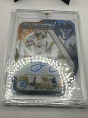 2025 Bowman Draft – Bowman in Action Autographs George Lombard Jr. Gold /50