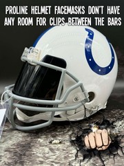 Clear Blue Full Size Helmet Visor Replica/Speed/Flex Compatible
