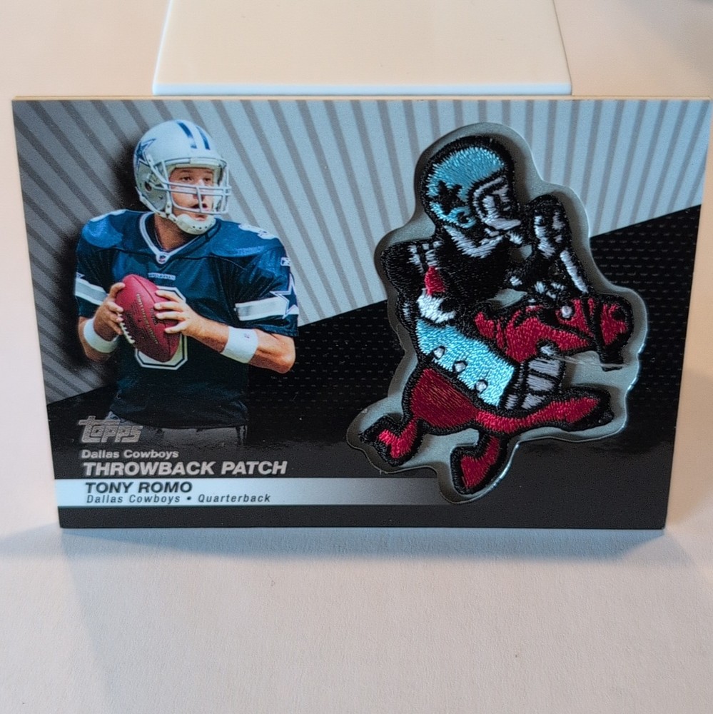 2010 Topps Logo Patch Collection Tony Romo #LPC-39