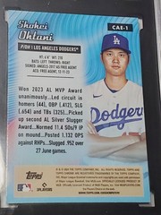 Shohei Ohtani SGC Gem Mint 10 GM – 2024 Topps Chrome All Etch #CAE-1 Insert card