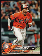 2018 Topps Baseball #25a – Manny Machado – Baltimore Orioles 18-1842