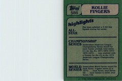 1975 Topps Rollie Fingers Oakland Athletics #21