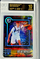 2025 Topps Match Attax RC Cooper Flagg Rookie Holofoil SP BGS 10 BLACK LABEL 💣