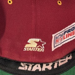 Vintage Washington Redskins Hat Starter Brand Fitted Wool Blend NFL Cap 90s Y2K