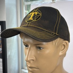Texas Rangers x Army Charcoal Grey/Yellow Strapback Melonwear Hat