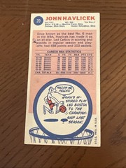 1969 Topps Tall Boys John Havlicek #20 HOF Celtics Lefend! Rookie RC VG PLUS