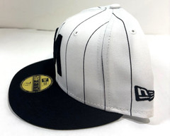 Milwaukee Bears New Era Turn Back the Clock Throwback 59FIFTY Fitted Hat ~ White