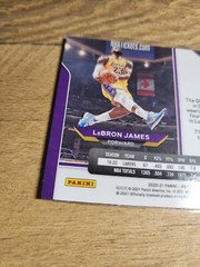 Prizm Lebron James Orange Cracked Ice #1 Kobe Tribute Dunk SP Lakers