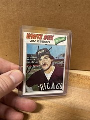1977 Topps #529 Jim Essian White Sox Signed Card. G1