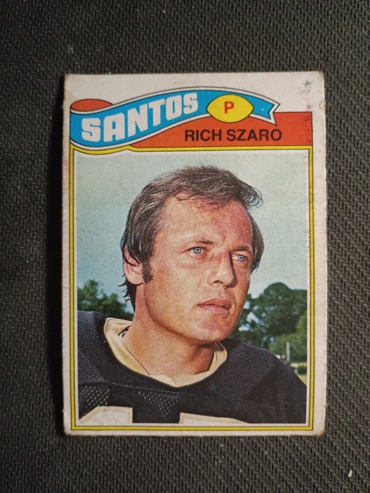 1977 Topps Mexican #182 Rich Szaro New Orleans Saints Good..