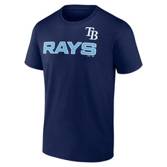 MLB Adult Tampa Bay Rays Short Sleeve T-Shirt Size XL Navy