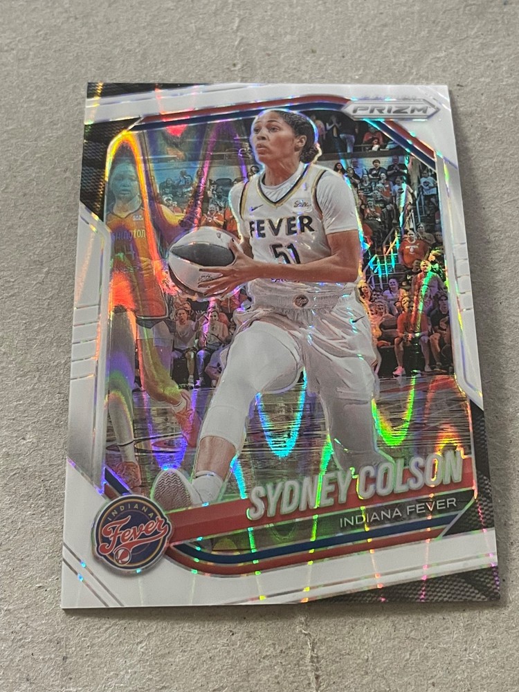 2025 Panini Sydney Colson White Seismic Prizm