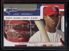 2001 Fleer Game Time Albert Pujols /2000 #121 Rookie