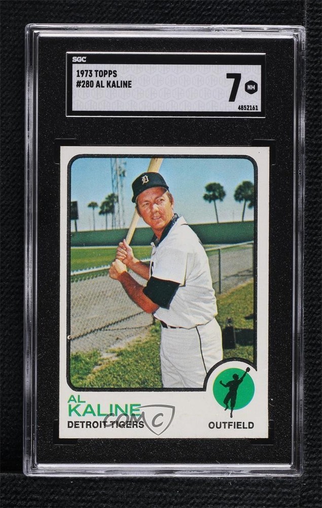 1973 Topps Al Kaline #280 SGC 7 HOF 0b2