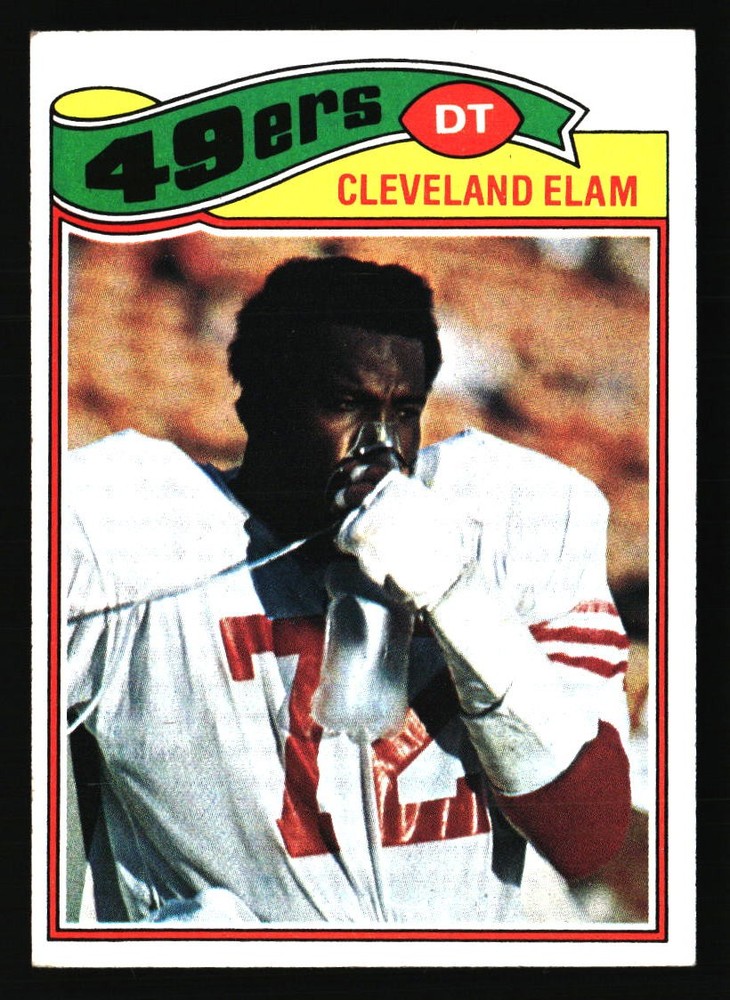 1977 Topps Mexican #247 Cleveland Elam