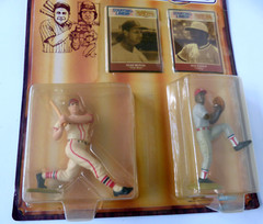 Stan Musial & Bob Gibson Startling Lineup Baseball Greats Figurines 1989 NIP