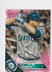 2016 TOPPS MINI RED #653 CHRIS IANNETTA 4/5- SEATTLE MARINERS