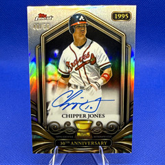 Topps 2022 Tier One Chipper Jones Atlanta Braves Tier One Autographs #T1A-CJ