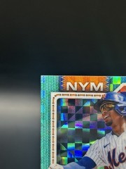 2026 Topps Chrome Francisco Lindor Aqua X-Fractor /199 #299 New York Mets