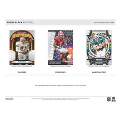 2025 Panini Prizm Black Football Hobby Box Factory Sealed