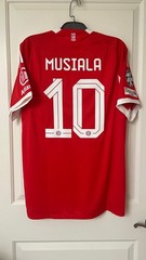 BNWT Adidas Bayern Munich Champions League Musiala Player Version Jersey 25cm