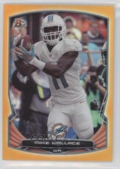 2014 Bowman Orange Foil 38/50 Mike Wallace #23 0a4v