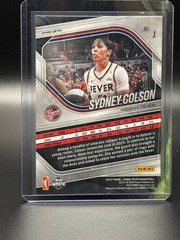 2025 Panini Prizm WNBA- Sydney Colson #1 White Seismic