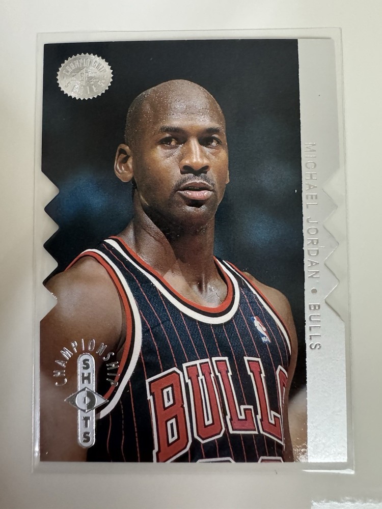 1995-96 SP Series – Championship Shots Michael Jordan #S16 Exc Silver