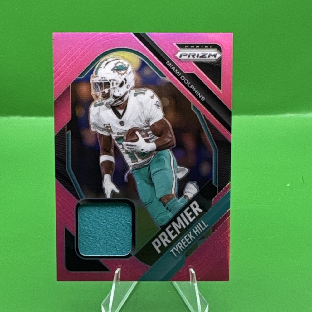 Panini Prizm 2020 Tyreek Hill Premier Jerseys Pink Prizm PJY-THL Dolphins